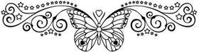Butterfly Heart Sticker 18