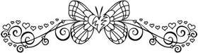 Butterfly Heart Sticker 17