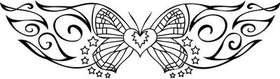 Butterfly Heart Sticker 46