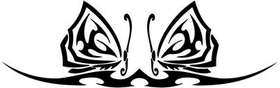 Tribal Butterfly Sticker 38
