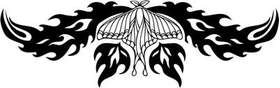 Tribal Butterfly Sticker 274