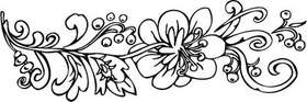 Flower Sticker 546