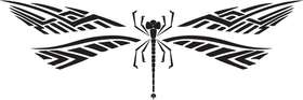 Dragonfly Sticker 22