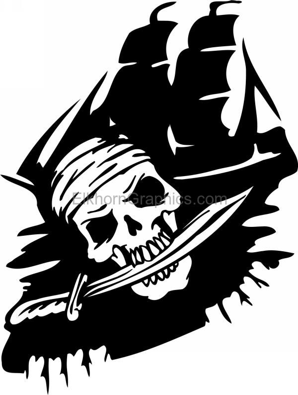 Pirate Sticker 5 - Pirate Stickers