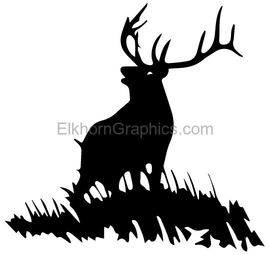 Elk 12 Sticker