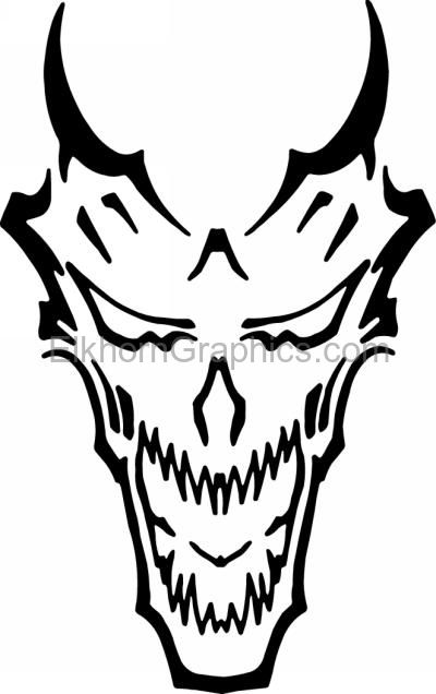 100 Demons OG Logo Sticker
